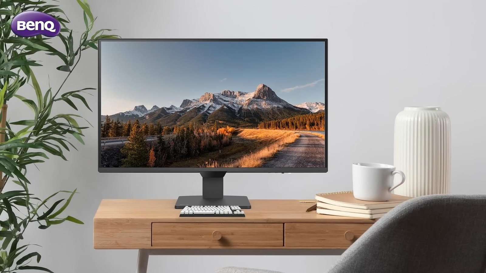 BenQ 27" GW2790Q QHD IPS LED Monitor | 100Hz, 350 nits Brightness, 1ms MPRT, HDR Ready, Built-in Speakers, HDMI + DisplayPort, Eye-Care Technology, VESA Wall Mount, Black