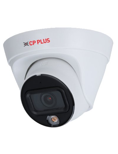 Security Camera CP Plus CP-UNC-DA61L3C-LQ | 6MP Dual Light Dome Camera, 3.6mm Fixed Lens, DWDR, Day/ Night Vision, IR Range of 30 Mtr, Built-in Mic, White