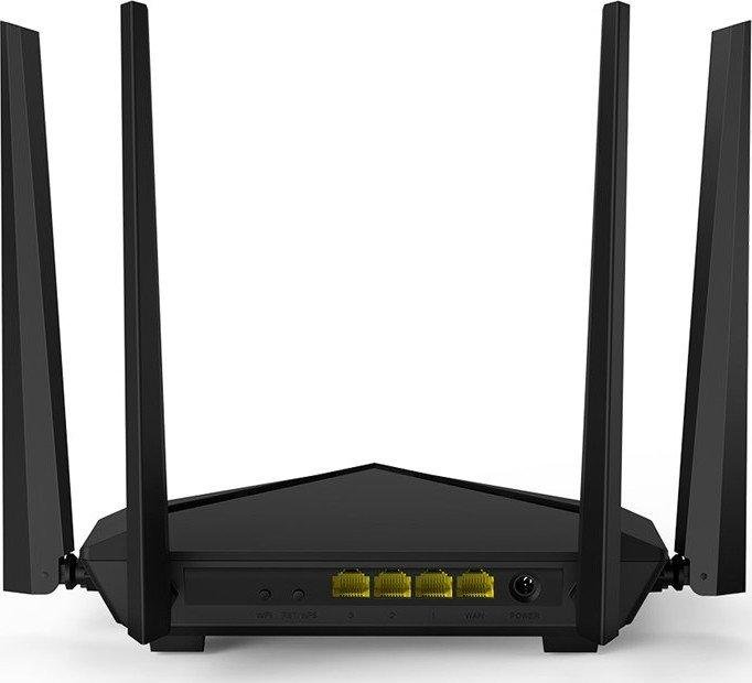 Tenda AC10 AC1200 Dual-Band Gigabit Wi-Fi Router | 1200Mbps | 4×6dBi Antennas | MU-MIMO | Beamforming | IPv6 | Gigabit WAN/LAN Ports
