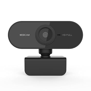 Hammok Cammo 720p Hi-Res Webcamera | Built-in High Quality USB Microphone, HD Video Calling & Recording Upto 1280*720 Pixels, Compatible With Ps5, XBOX, Roku, Apple TV, Switch, PC, Black