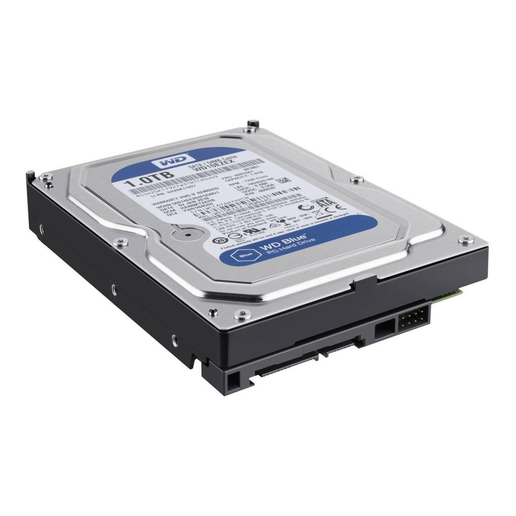 Harddisk WD Western Digital Import (Refurbished) 1TB WD10EZEX | 1tb WD Purple Surveillance Internal Hard Drive HDD 7200 RPM, 64MB Cache, SATA 6Gb/s, 3.5", Blue