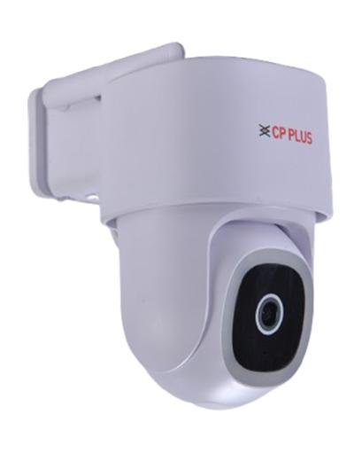 CP PLUS CP-Z45Q 4MP Wi-Fi PT Security Camera | Full Color Night Vision, 360° Pan & Tilt, Human & Motion Detection, Motion Tracking, Two-Way Talk, Built-in Siren, 256GB SD Card Support, IP65