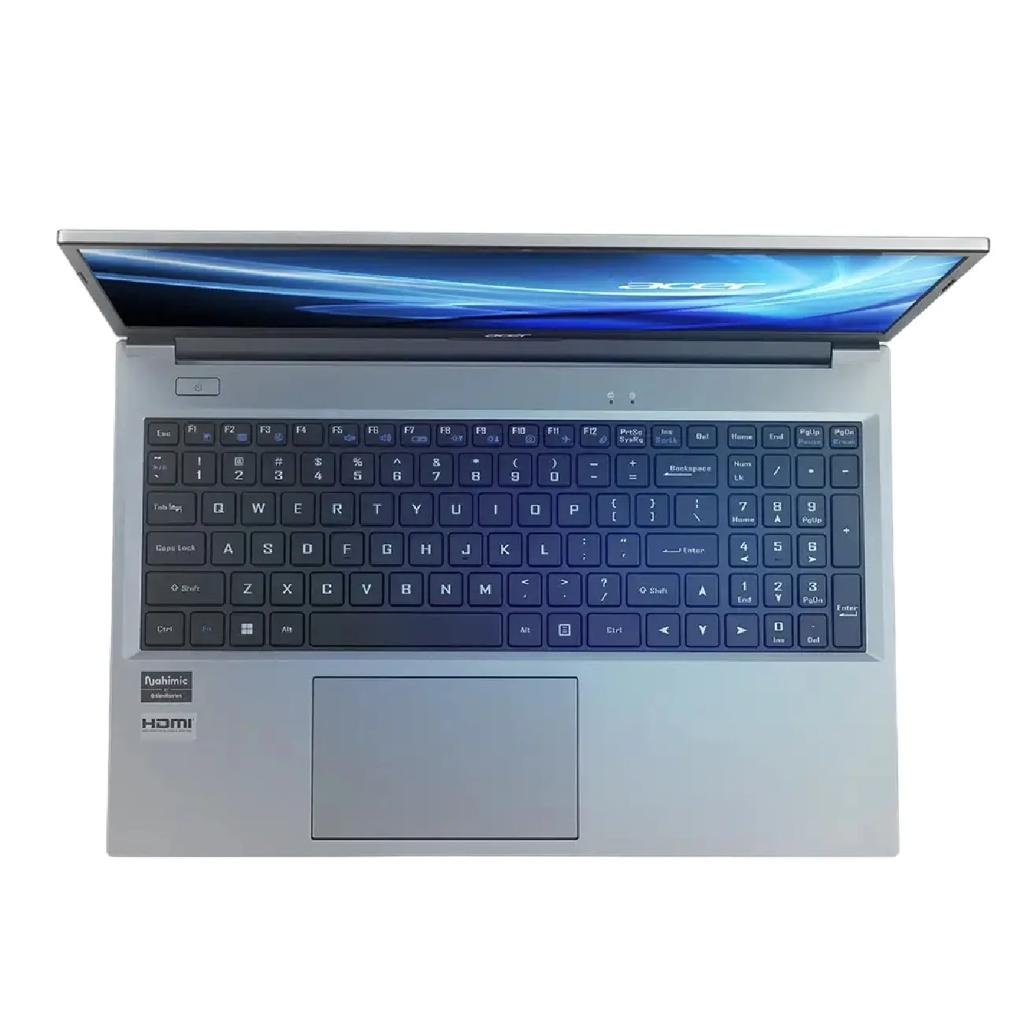 Acer Aspire Lite AL15-41 (UN.31ZSI.072) Laptop | AMD Ryzen 3 7330U Processor, 8GB DDR4 RAM, 500GB NVMe SSD, Windows 11 + Microsoft Office, AMD Radeon Graphics, 15.6" Full HD IPS Display, Wi-Fi 6, HD Webcam, With Bag, Steel Gray