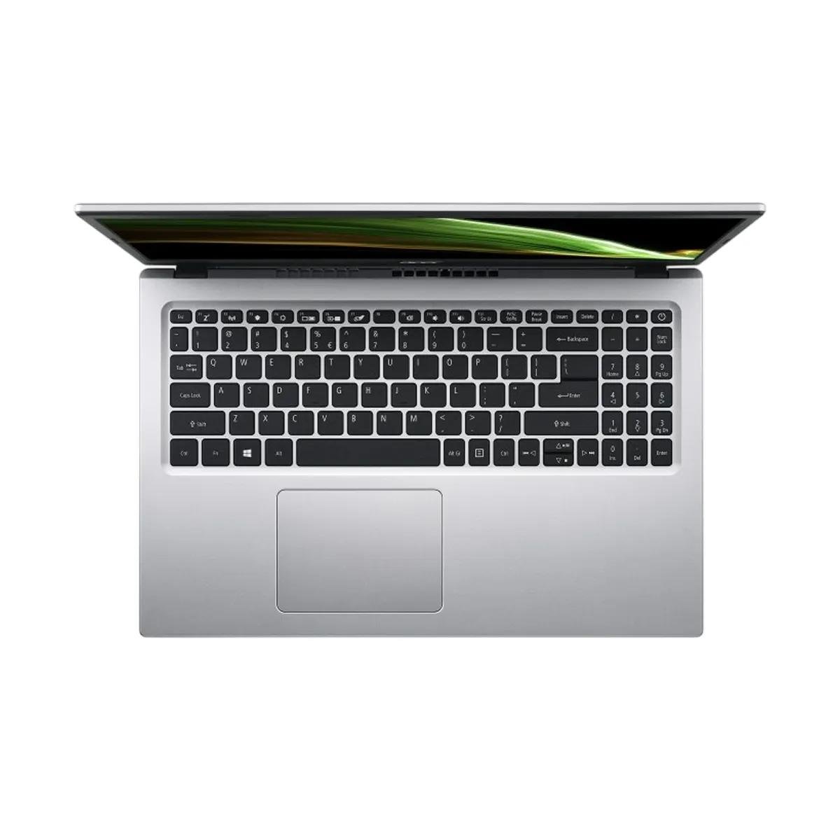 Acer Aspire 3 A325-53 (UN.34YSI.01W) Laptop | Intel Core i5-1334U, 8GB DDR4 RAM, 500GB NVMe SSD, Windows 11 + MS Office, 15.6" FHD IPS Display, Intel UHD Graphics, Wi-Fi 6, Copilot Key, With Bag, Silver