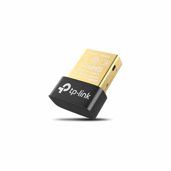 TP-Link UB400 Bluetooth 4.0 Nano USB Adapter for PC & Laptop, USB 2.0 Bluetooth Dongle, BLE Technology, Upto 10m Range, Compact Wireless Adapter, Black