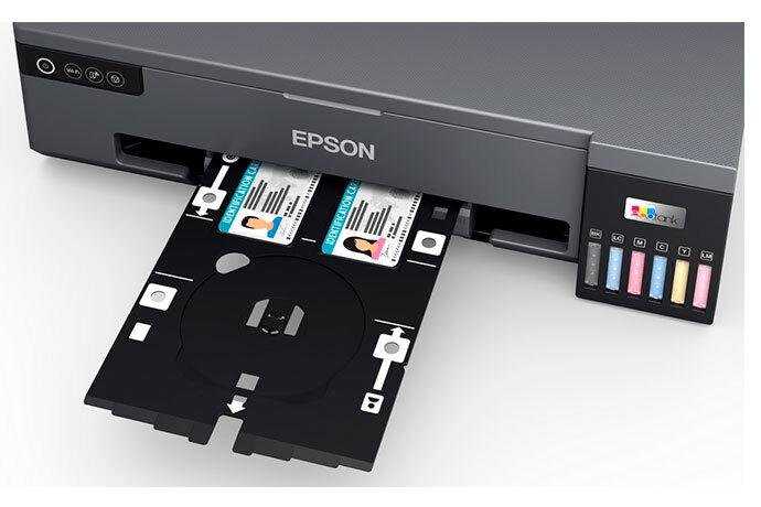 Epson L18050 A3+ 6 Colour Single Function Ink Tank Photo & ID Card Printer, 5760 × 1440 Dpi, Borderless Photo Printing, USB & Mobile Printing, Black