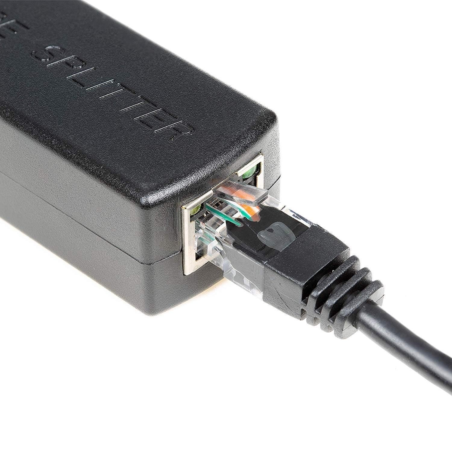 PoE Splitter Power Over Ethernet Adapter Active 48V to 12V, IEEE 802.3af PoE To DC 12V Converter for IP Camera, IP Phone, Network Devices & PoE Switch, Black