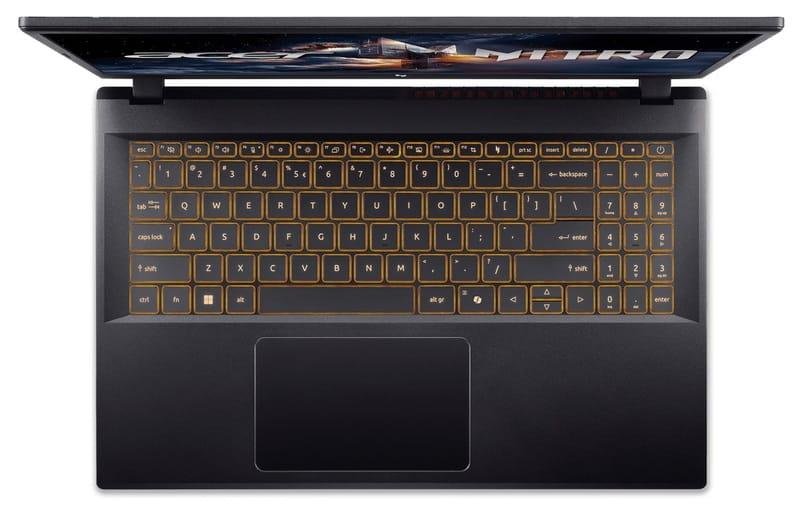 Acer NITRO V15 ANV15-52 (NH.QZ9SI.002) Gaming Laptop | 13th Gen Intel Core i5- 13420H Processor, 16GB DDR4 RAM, 512GB PCIe NVMe SSD, Windows 11 Home, 15.6" NVIDIA GeForce RTX 5050 8GB GDDR7, No Bag, Obsidian Black, 2.11 Kg