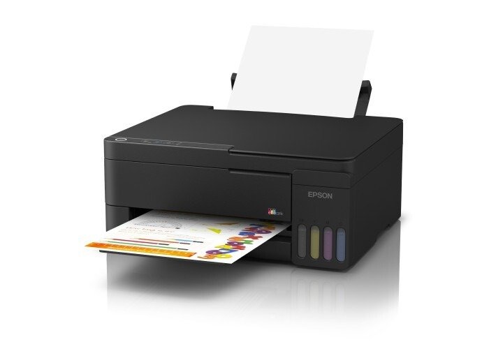 Epson EcoTank L3351 A4 Wi-Fi All-in-One Colour Ink Tank Printer, Print Scan Copy, Wireless & Wi-Fi Direct, Borderless Printing, Low-Cost Printing, Black
