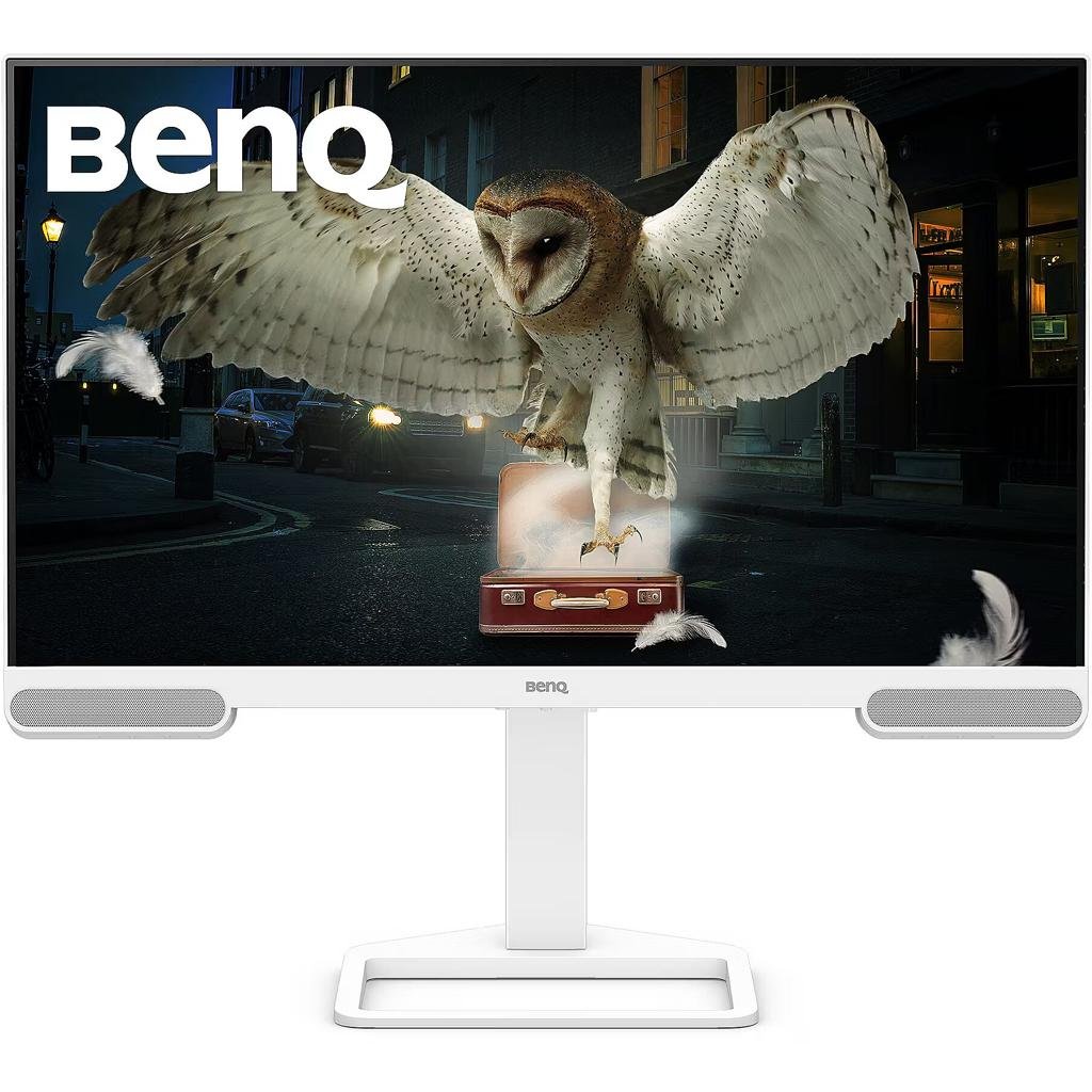 BenQ 27" EW2790U 4K UHD 3840 x 2160 Work & Entertainment Display Monitor | 95% P3, AI Contrast, 5Wx 2 TreVolo Speakers, USB Type-C (65W PD), 3x HDMI, USB Hub, Ergonomic Design, Display Pilot 2, Eye-Care, White