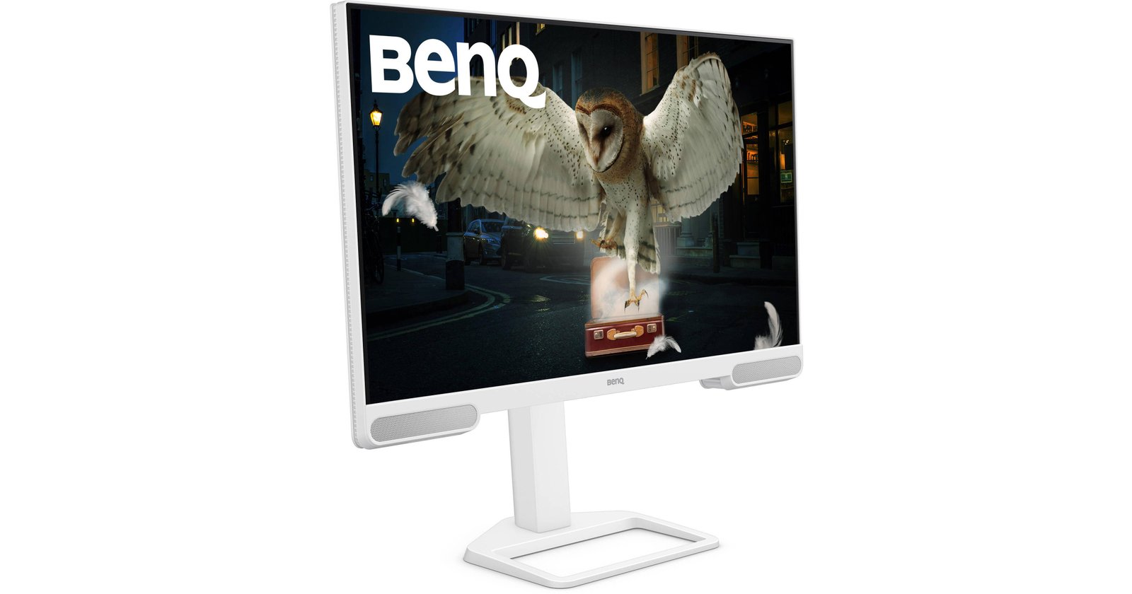 BenQ 27" EW2790U 4K UHD 3840 x 2160 Work & Entertainment Display Monitor | 95% P3, AI Contrast, 5Wx 2 TreVolo Speakers, USB Type-C (65W PD), 3x HDMI, USB Hub, Ergonomic Design, Display Pilot 2, Eye-Care, White