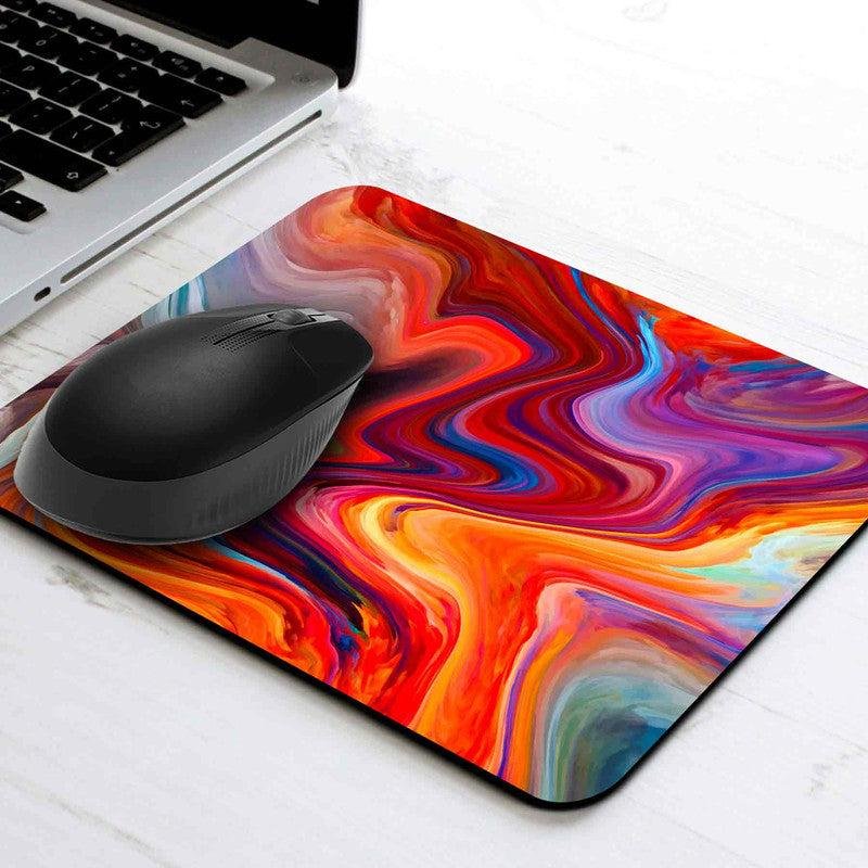 XC-X3 Gaming Mouse Pad, Printed Graphic Design, Smooth Surface with Anti-Slip Rubber Base, Stitched Edges, Black