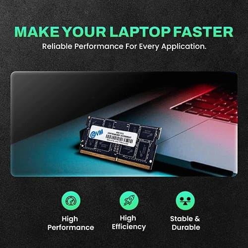EVM 8GB DDR5 5600MHz EVMT8G5600S88P Laptop RAM | High-Speed SODIMM Memory For Laptops & Notebooks