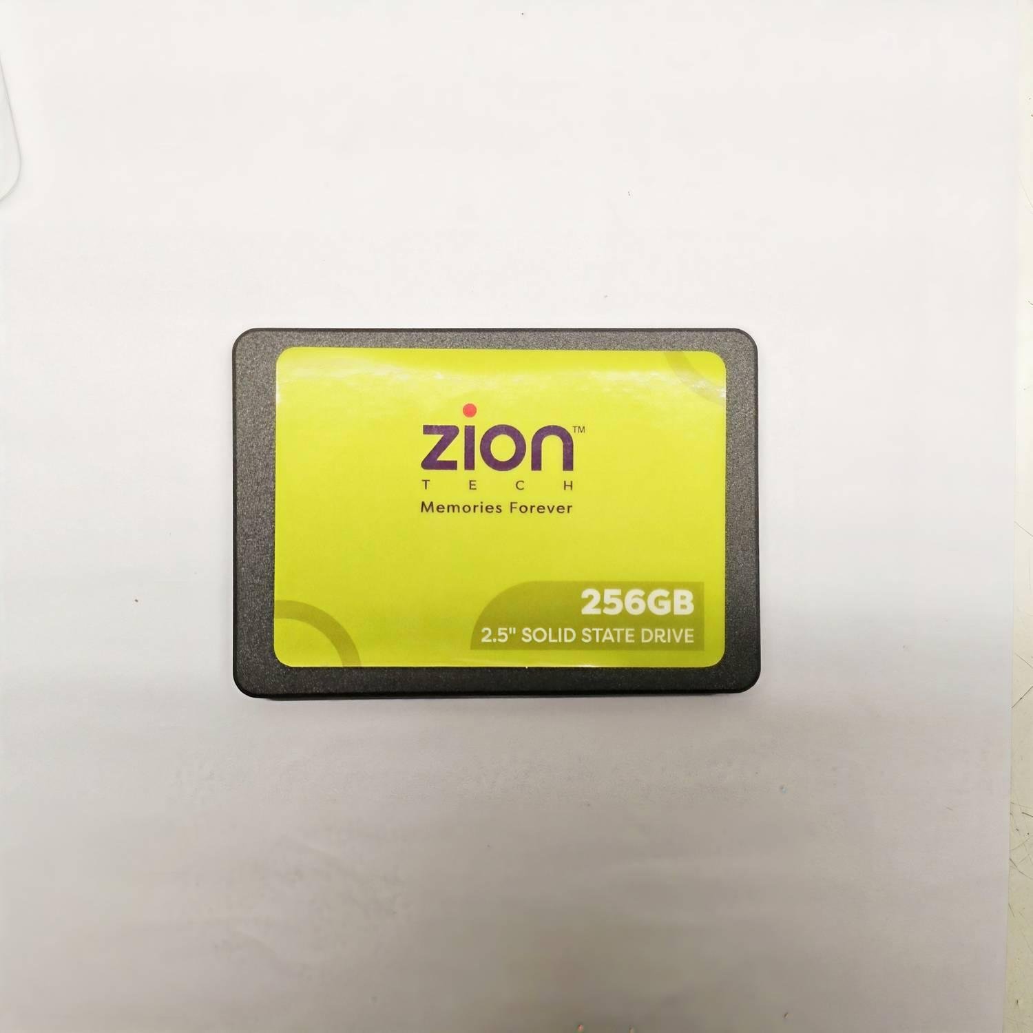 Zion ZSS250256 256GB 2.5-Inch SATA III Internal SSD – Up to 540MB/s Read & 480MB/s Write