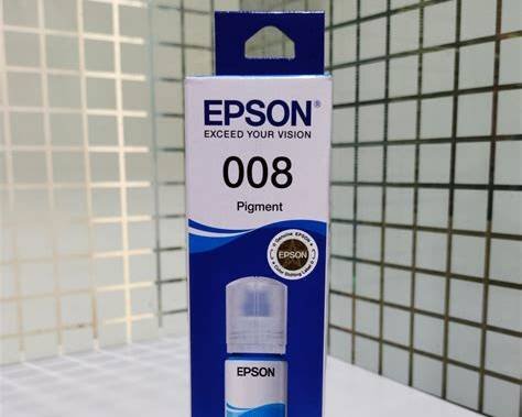 Epson Ink Bottle 70ML Cyan C13T06G298 (008) | Compatible with Epson L6550, L6570, L6580, L15140, L15150, L15160 Printers