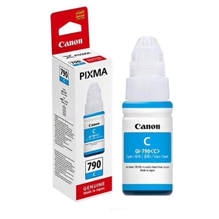 Canon Ink Bottle GI-790 (Cyan) for Pixma G1010 / G2000 / G2010 / G2012 / G3000 / G3010 / G3012 / G4010