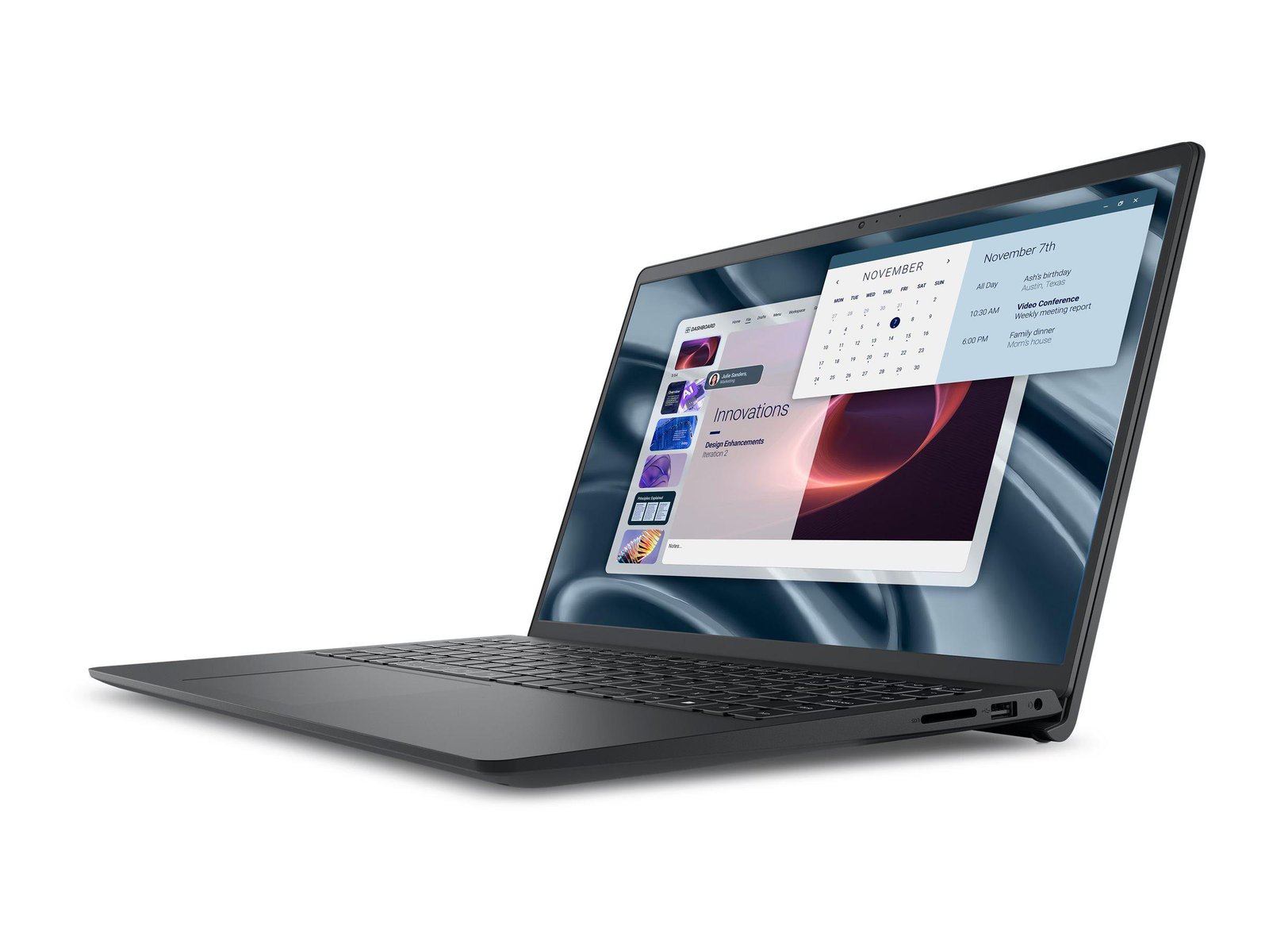 Laptop Dell Pro 15 Essential PV15255 INDDPE15PV15255R58U1-SQ1 | AMD Ryzen 5 7520U Processor, 8GB LPDDR5 RAM, 512GB SSD, 15.6-inch Full HD Anti-Glare Display, AMD Radeon Graphics, Backlit Keyboard, Ubuntu Linux, Laptop Bag, Black