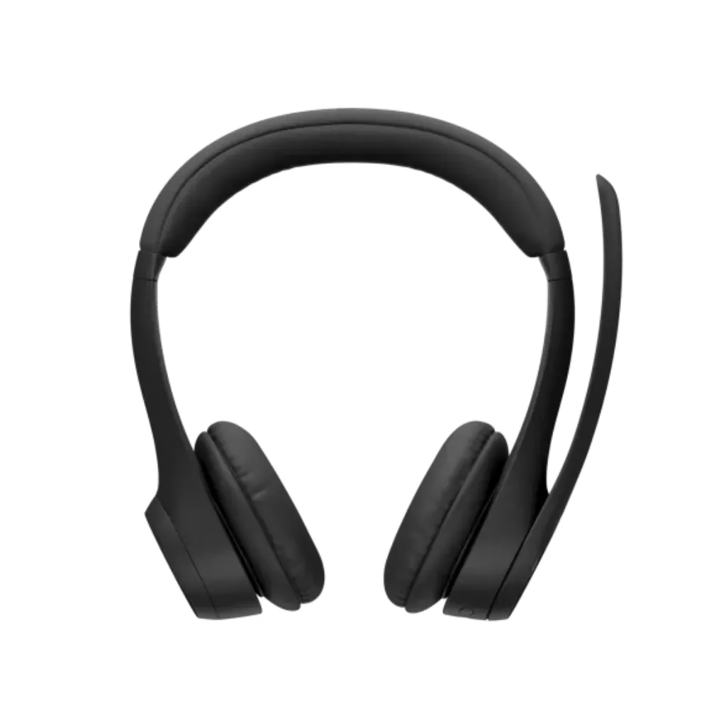 Headphone Logitech Zone Vibe 300 | Wireless Bluetooth Over Ear Headset With Noise Cancelling Microphone, Compatible with Windows, Mac, Chrome, Linux, iOS, iPados, Android - Graphite