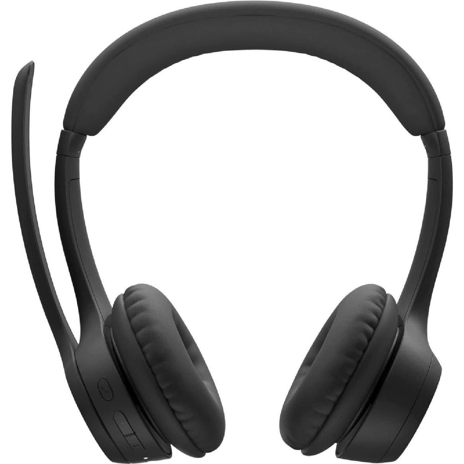 Headphone Logitech Zone Vibe 300 | Wireless Bluetooth Over Ear Headset With Noise Cancelling Microphone, Compatible with Windows, Mac, Chrome, Linux, iOS, iPados, Android - Graphite