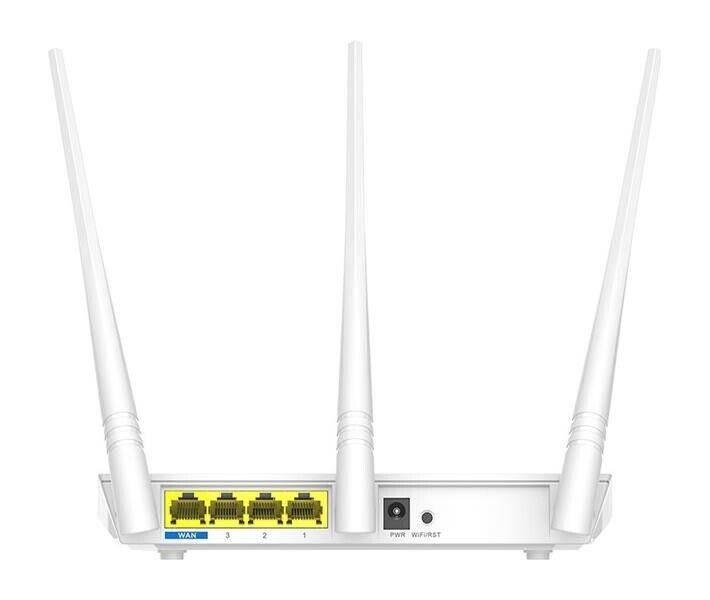 Net Router Tenda TE-F3 | Wireless 300Mbps Easy Setup Router, Single Band Router with 3 External Antennas (Not a Modem)