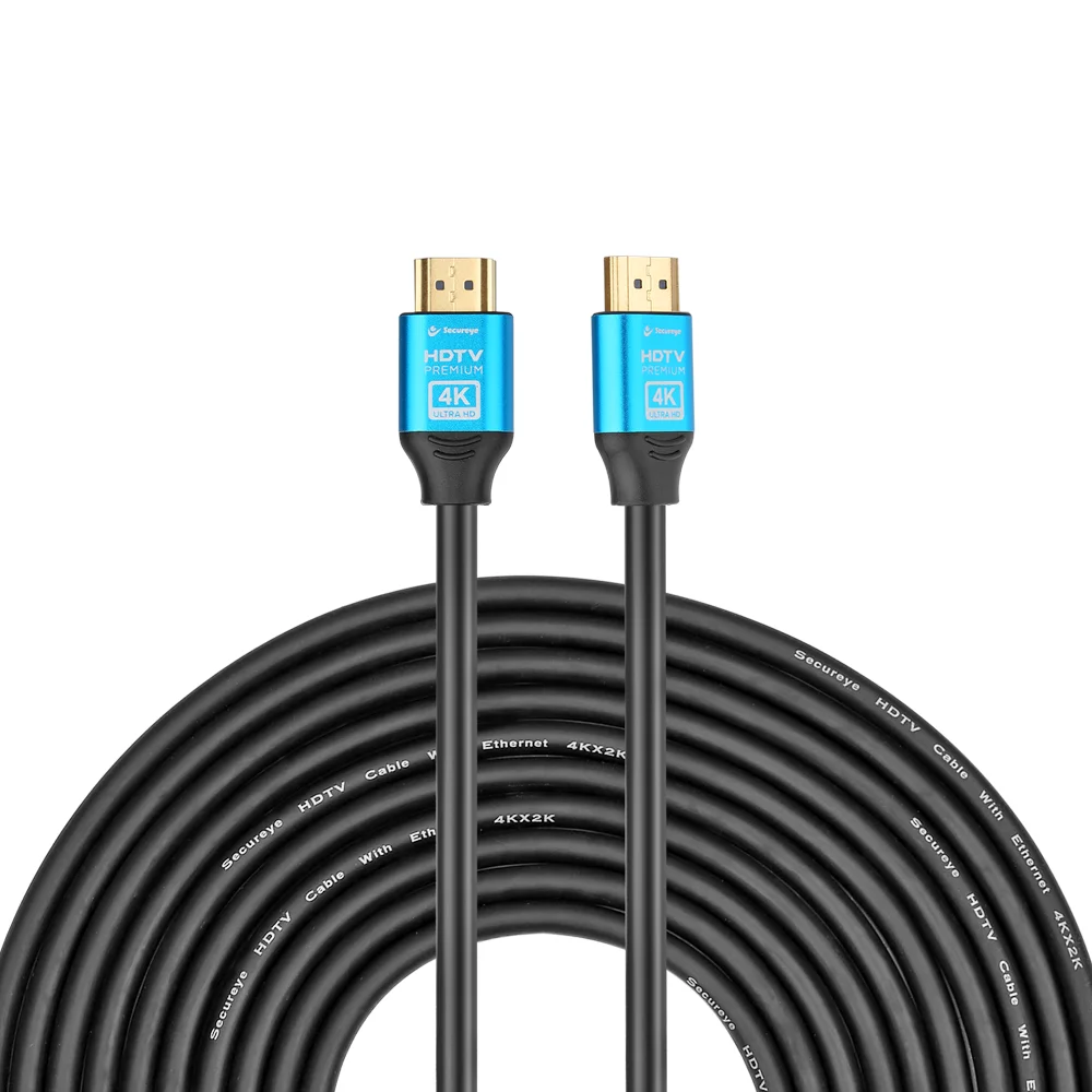 Secureye S-HDB1.5M 1.5 Meter 4K Ultra HD HDMI 2.0 High Speed Cable with 18Gbps Bandwidth for TV, Monitor, Laptop, Desktop and Projector